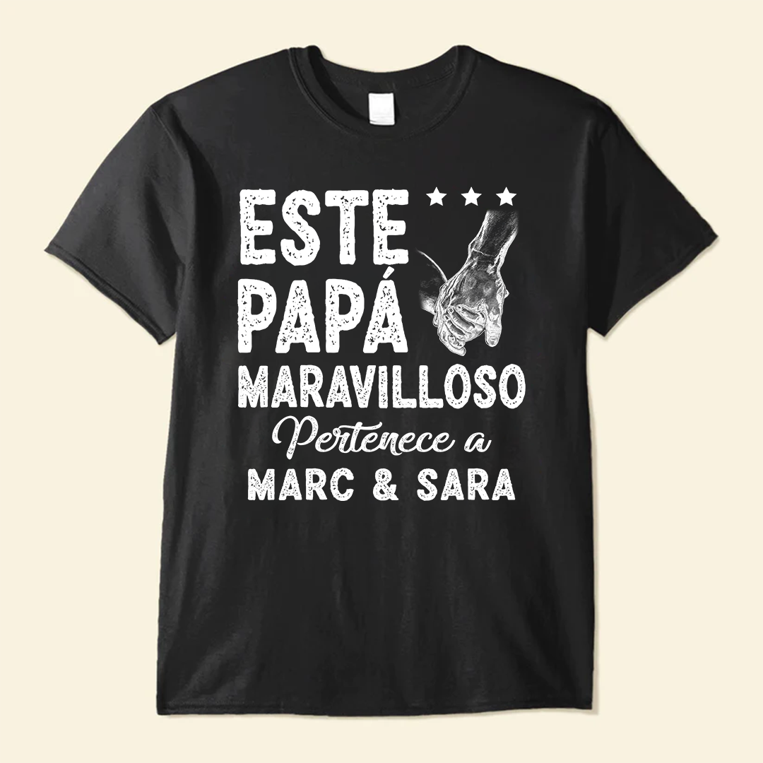 Este Papá Maravilloso - Camisa Personalizada