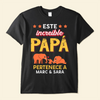 Este Increíble Papá - Camisa Personalizada