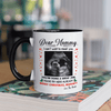 You&#39;re My Hero Christmas Accent Mug Personalized Gift For Expecting Mom