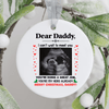 You&#39;re My Hero Christmas Ornament Personalized Gifts For Expecting Dad