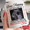 You&#39;re My Hero Christmas Perfect Mug Personalized Gift For Expecting Mom