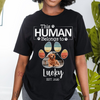 This Human Belongs To Dog T-shirt Personalized Gift For Dog Lovers