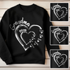 Grandma Mom Heart Meaningful T-shirt Personalized Gift For Grandma