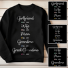 Personalized Girlfriend Wife Mom Grandma T-shirt Gift For Grandma