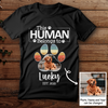 This Human Belongs To Dog T-shirt Personalized Gift For Dog Lovers