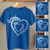 Grandma Mom Heart Meaningful T-shirt Personalized Gift For Grandma