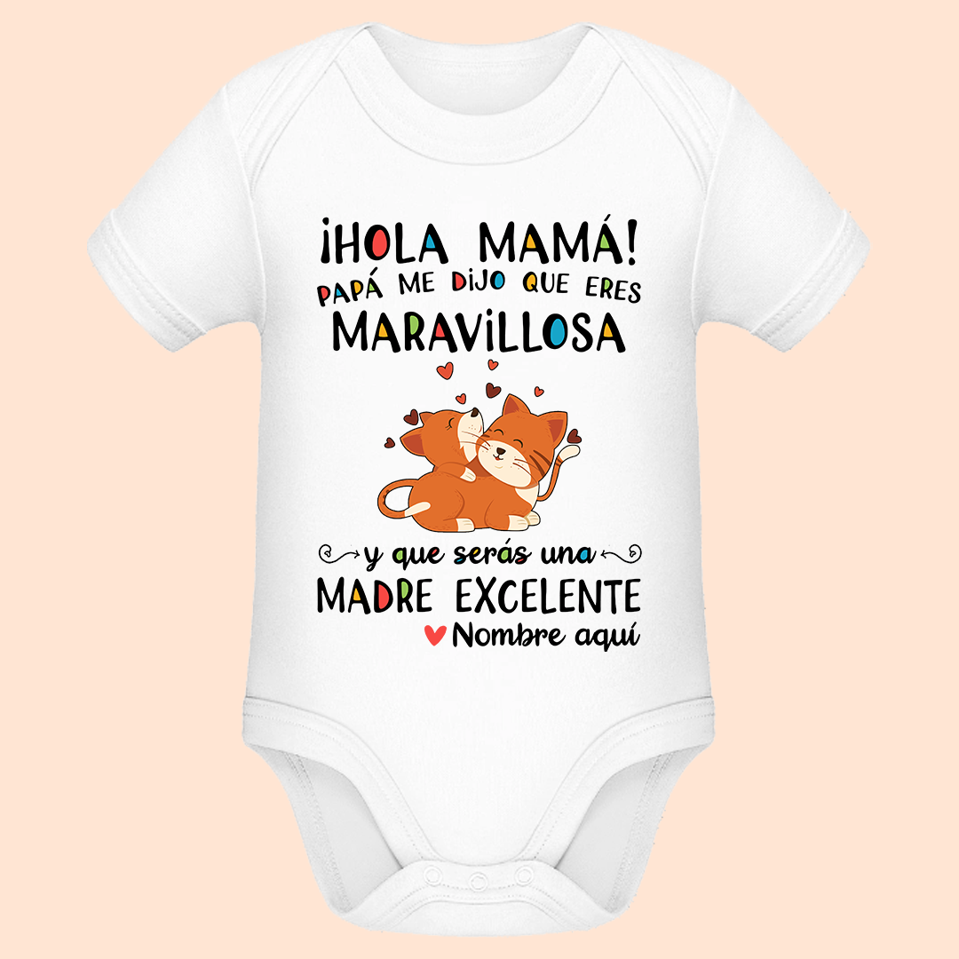 ¡Hola Mamá! - Body de bebé