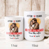 Hotter Than Coffee Personalized 10 Years Anniversary Mug For Her