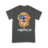 Merica Shirt Gift For Dog Lover