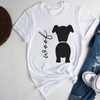 Woof Breed Cute Pit Bull Dog TShirt Gift for Dog Lover