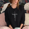 Jesus Cross Sweatshirt Gift For Christian
