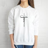 Jesus Cross Sweatshirt Gift For Christian