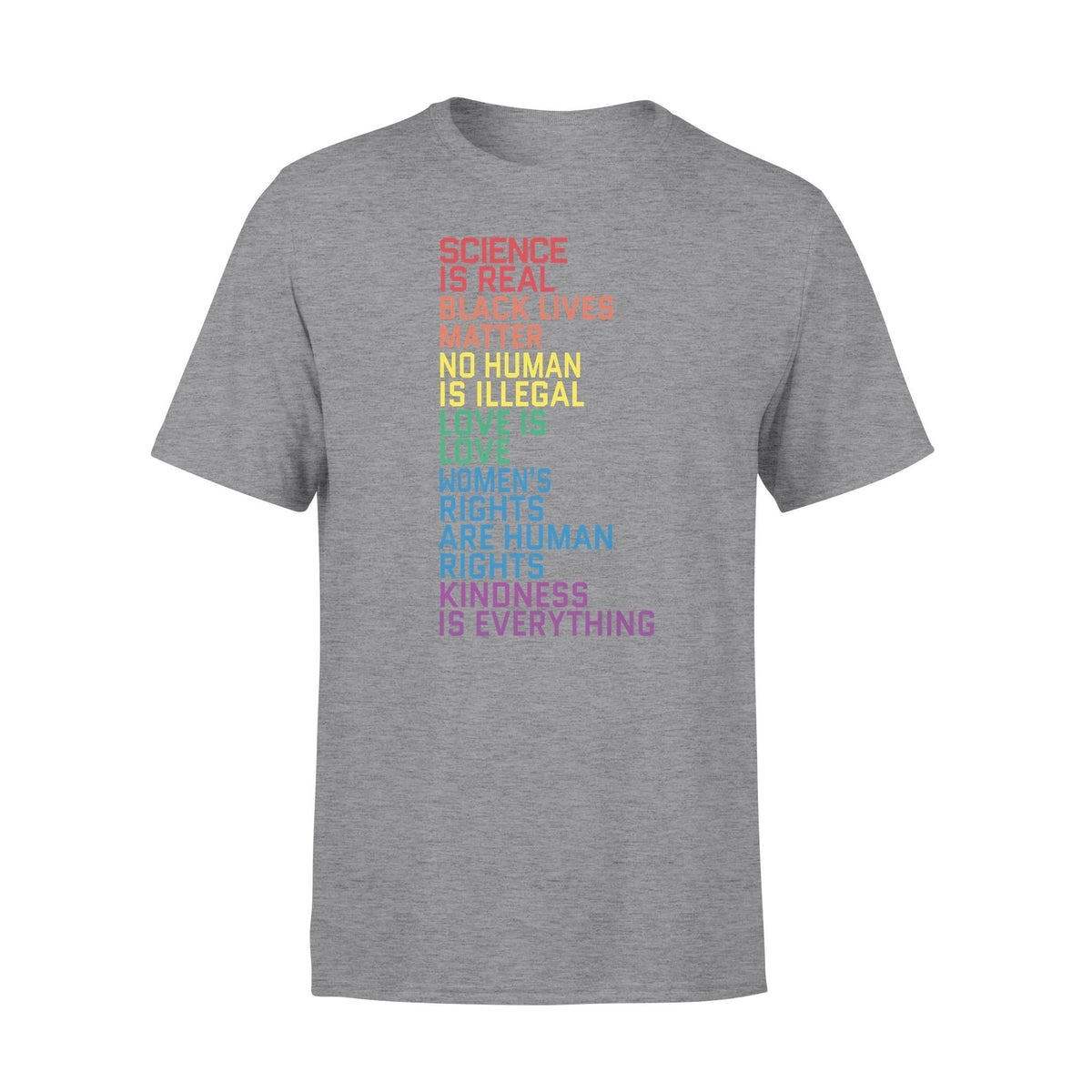 Black Lives Matter Science Is Real Love Is Love Shirt