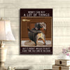 Gift For Dog Lover Money Dont Wiggle Dachshund Dog Canvas