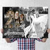 20 Year 20th Wedding Anniversary Wife Husband Personalized Canvas