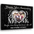 25th Silver Wedding Anniversary Mr&Mrs Heart Frame Personalized Canvas