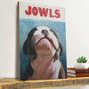 Gift For Dog Lover Jowls French Bulldog Dog Canvas