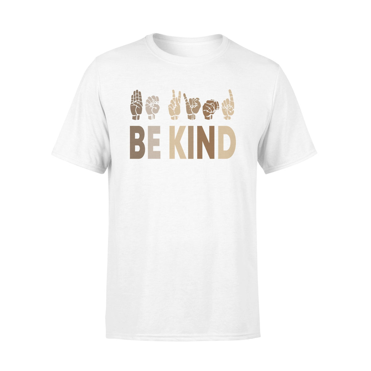 Black Lives Matter Hand Up Be Kind T shirt  Standard Tshirt