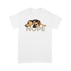 Depressed German Shepherd Nope Shirt Gift For Dog Lover