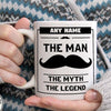 For Dad Grandpa The Man The Myth The Legend Personalized Funny Mug