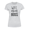 Wife Mom Boss Tshirt  Gifts For Wife