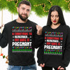 Mens A Christmas To Remember My Wife Is Pregnant Funny Xmas Sweatshirt
