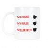 My House My Rules My Coffee Mug Knives Out Mug