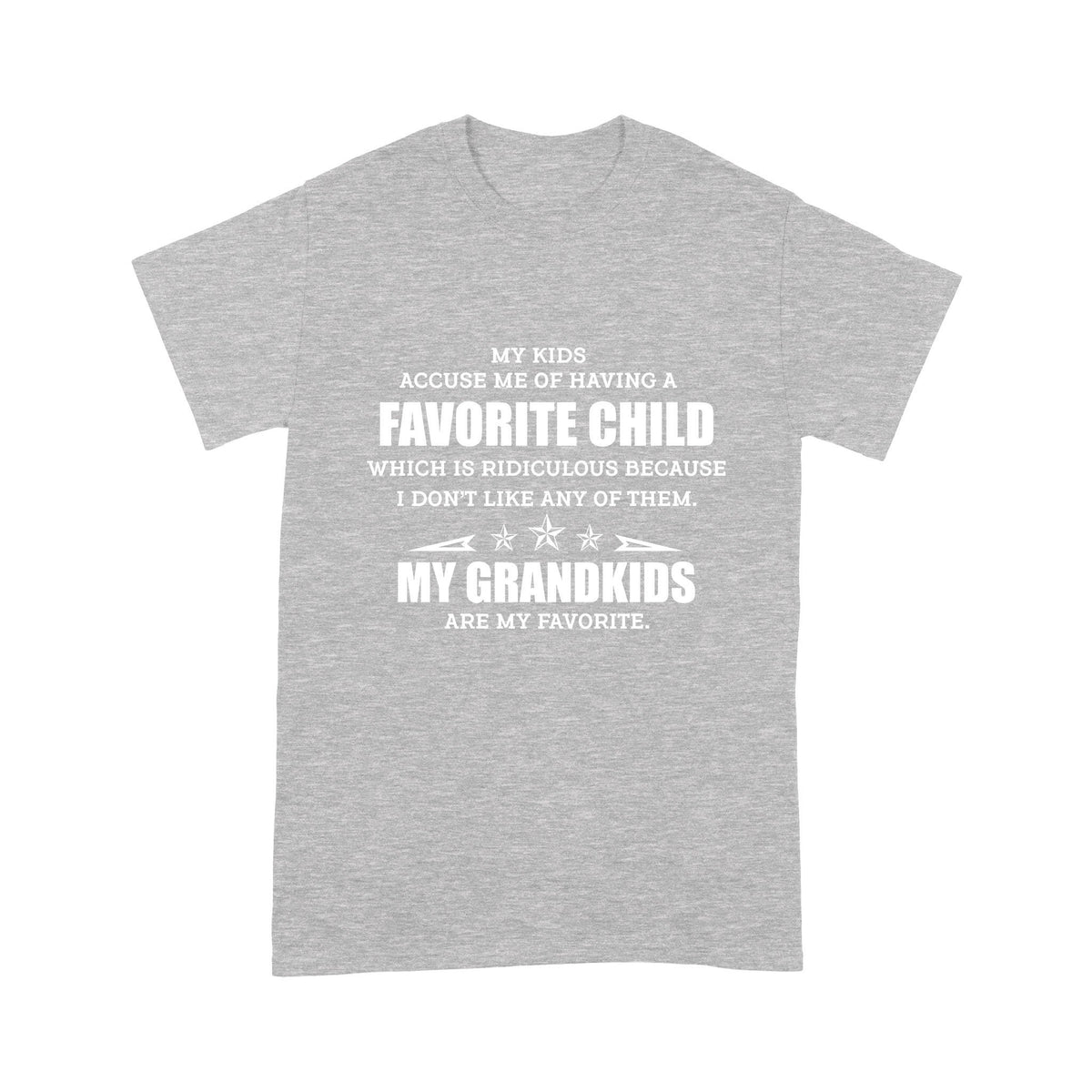 Gift for Grandpa My Grandkids Are My Favorite Tshirt