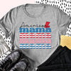 American Mama Independence Day 4th of July Shirt