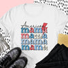 American Mama Independence Day 4th of July Shirt