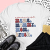 American Mama Mommy Mom Brush Independence Day 4th of July Shirt