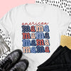 American Mama Independence Day 4th of July Shirt