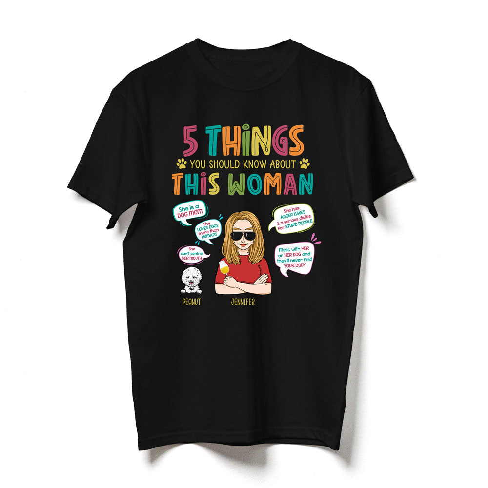 5 Things You Should Know About This Dog Mom Funny Personalized Shirt