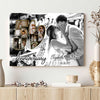 50 Year 50th Wedding Anniversary Wife Husband Personalized Canvas