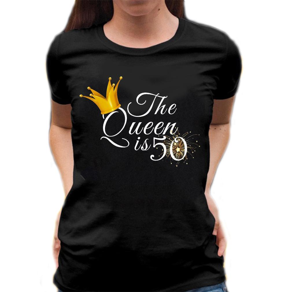 50th birthday queen shirt