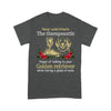 Never Underestimate The Therapeautic Power of Talking To Your Golden Retriever Shirt Gift For Dog Lover