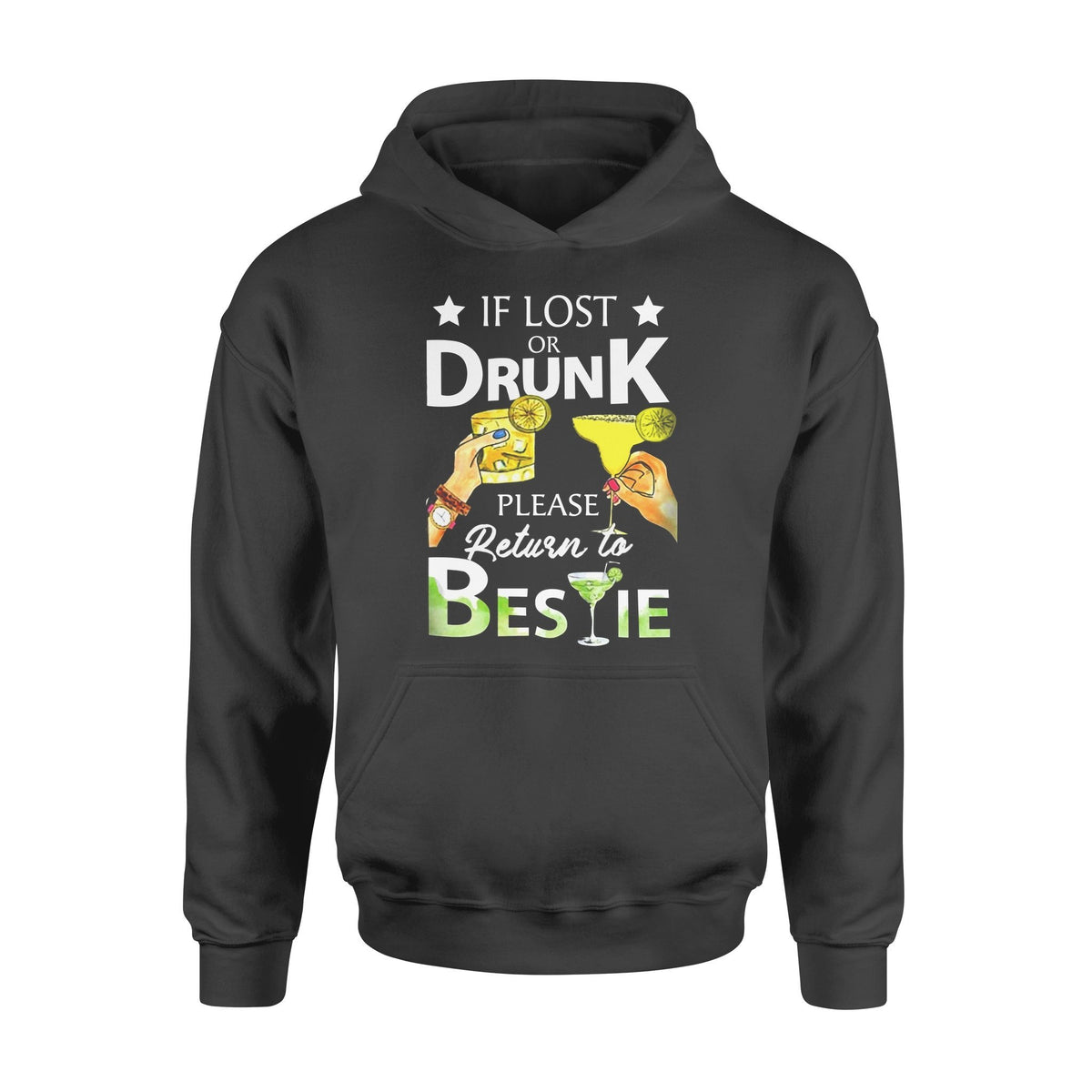 Gifts for best friend  Please return to bestie when im drunk couple Standard Hoodie