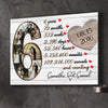 6 Year 6th Anniversary Couple Photo Collage Personalized Canvas