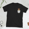 Pocket Cute Dog Shirt Gift For Dog Lovers