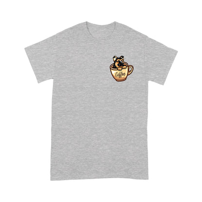 Puppy German Shepherd In Coffee Cup Shirt Gift For Dog Lover