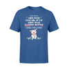 Sleepy pittie shirt  dog lovers  Standard Tshirt