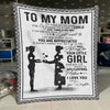 Son to mom  You will always be my loving mother blanket