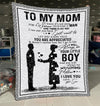 Son To Mom To Dad You Will Always Be My Loving Mother Father Blanket