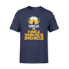 Gifts For Beer Lover Uncle Is Funcle When He Is Druncle TShirt