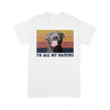 To All My Haters Cute Pit Bull Shirt Gift For Dog Lover