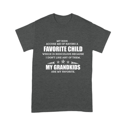 Gift for Grandpa My Grandkids Are My Favorite Tshirt