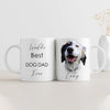 Personalized Gift For Dad For Dog Lover Dog&#39;s Painting Best Dog Dad Mug