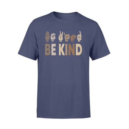 Black Lives Matter Hand Up Be Kind T shirt  Standard Tshirt