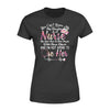You Can&#39;t Scare Me My Daughter Is A Nurse Tshirt