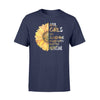 April girls are sunshine mixed with a little hurricane Tshirt  Gifts for April girls
